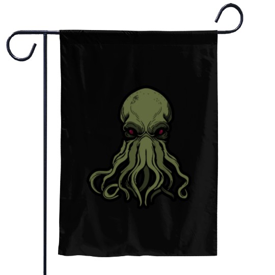Cthulhu! The Stars are finally right! Garden Flags