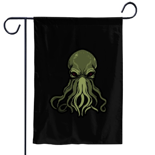 Cthulhu! The Stars are finally right! Garden Flags