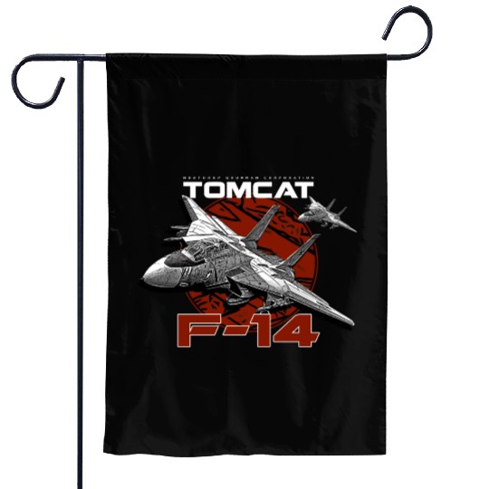 F-14 Tomcat Fighterjet Garden Flags
