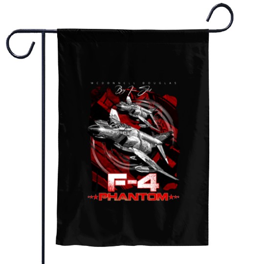 F-4 Phantom Us Air Force Fighter jet Garden Flags