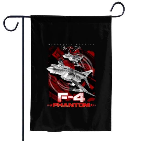 F-4 Phantom Us Air Force Fighter jet Garden Flags