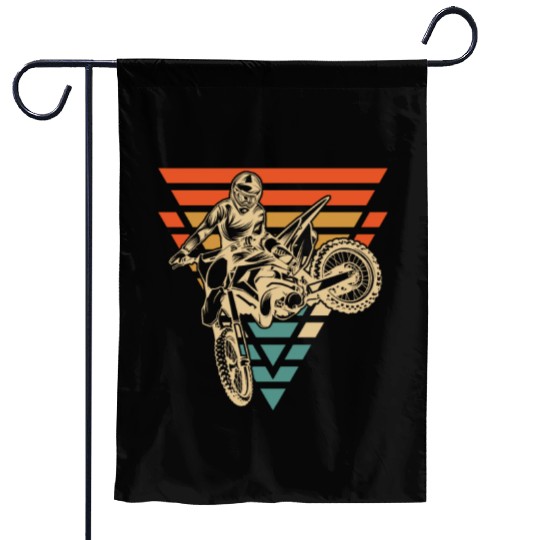 Dirt Bike Mx Motocross Supermoto Garden Flags