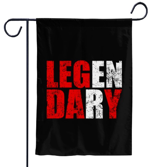 leg day gym funny workout bodybuilding Garden Flags