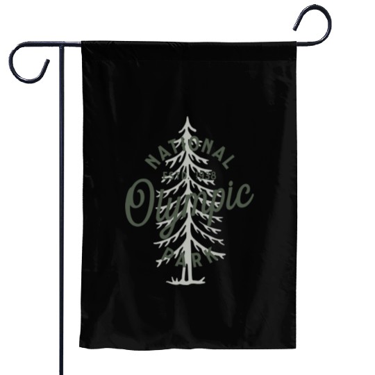 Olympic National Park Garden Flags