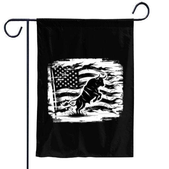 Rodeo Bull Riding Livestock Show Farmer Cattle Garden Flags