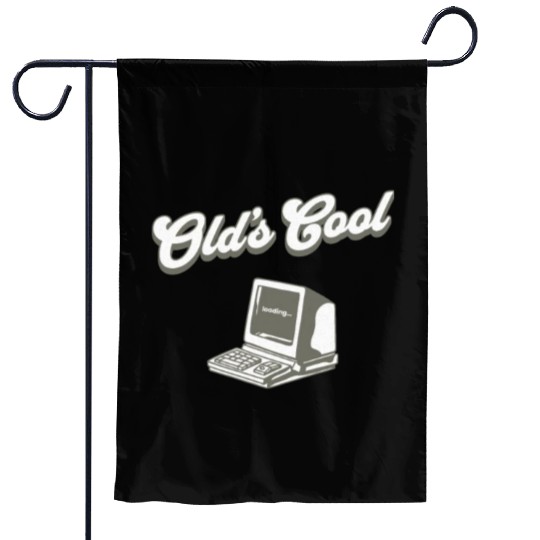 Old's Cool Computer Garden Flags