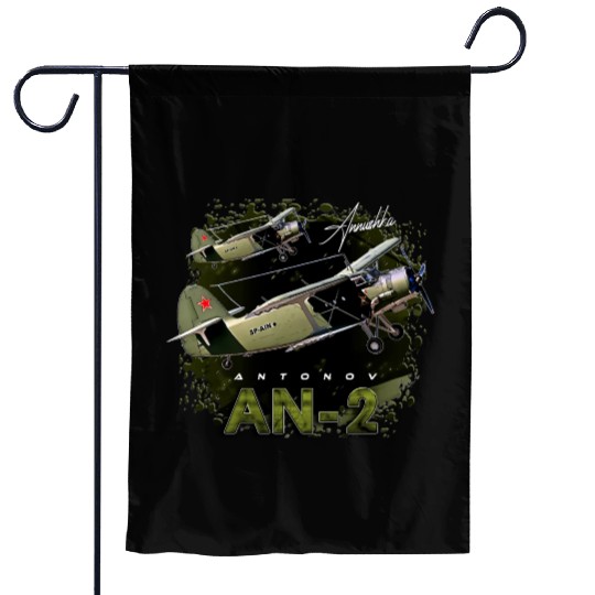 Antonov AN-2 Vintage Russian Aircraft Garden Flags