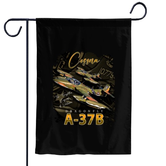 Cessna A-37 Dragonfly American Light Attack Plane Garden Flags