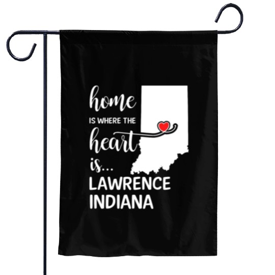 Lawrence County Indiana Is Where My Heart Is Cool Garden Flags