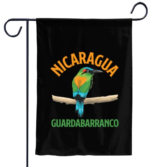 Nicaragua Guardabarranco National Bird Countries Garden Flags