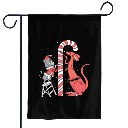 Delicious Candy Cane Foodie and Candy Lover Gift Garden Flags