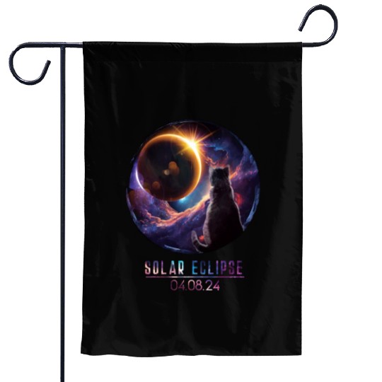 Total Solar Eclipse 4.8.24 Path Of Totality Kids Garden Flags