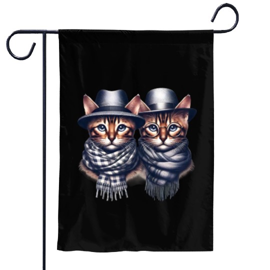 Bengal Kittens Cute Kitty Garden Flags