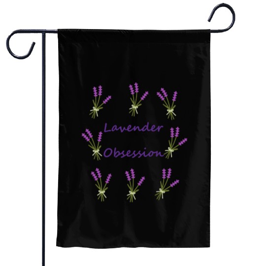 Aromatherapy Lavender Obsession Garden Flags