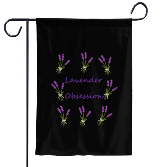 Aromatherapy Lavender Obsession Garden Flags