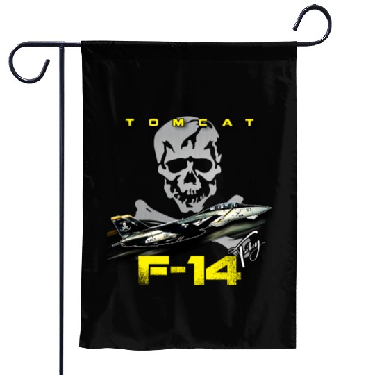 F-14 Tomcat Fighterjet Garden Flags
