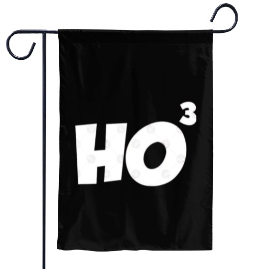 Ho Ho Ho Cubed Garden Flags Ho Garden Flags Geek Nerd Gifts Ch