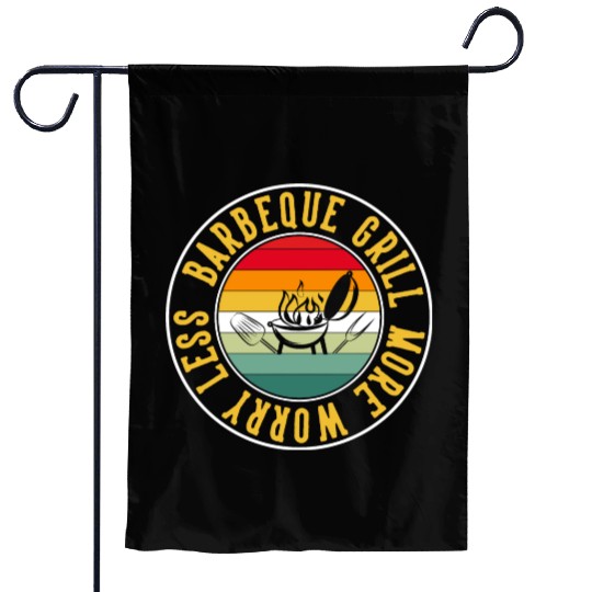 Grillin Business Teacher - BBQ Barbeque Garden Flags