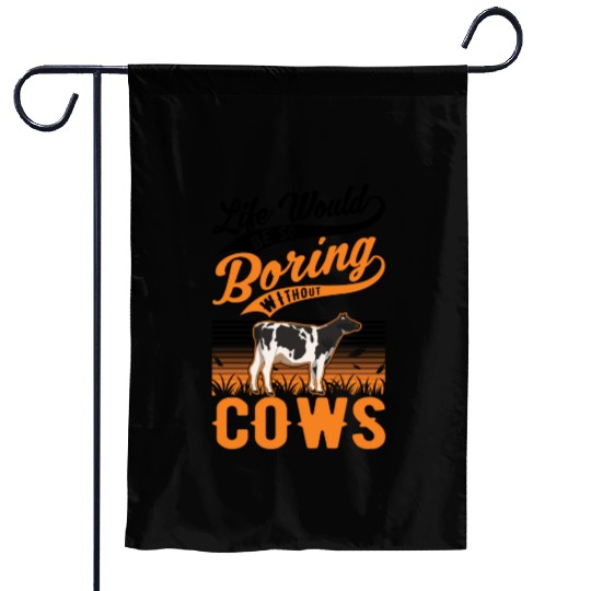 Cow Cattle Breeder Farmer Cows Garden Flags