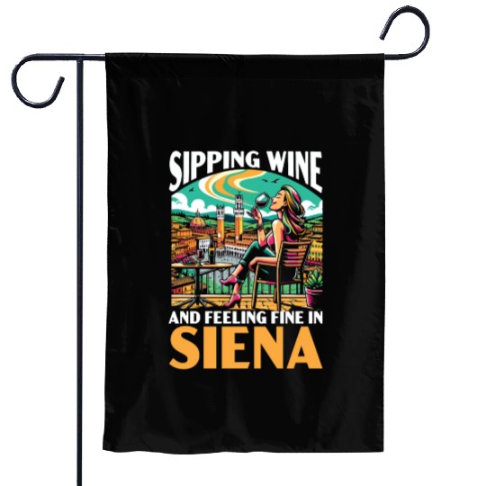 Siena Italy Travel Vacation Italian I Love Italy Garden Flags