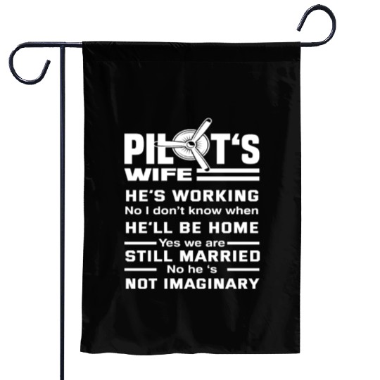Pilot Wife Wife Pilots Garden Flags