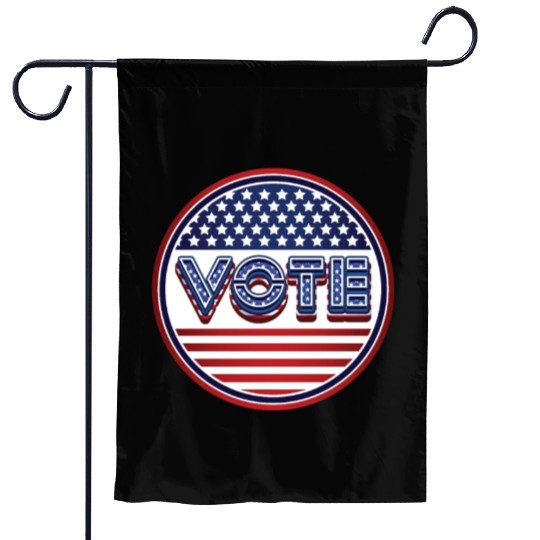 Vote US Election - 2024 Election Garden Flags