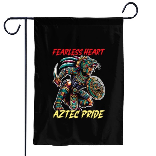 Aztec Jaguar Warrior Aztec Culture Indigenous Garden Flags