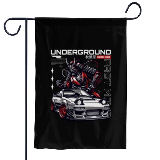 Underground Garden Flags