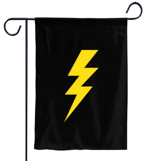 Lightning Bolt Garden Flags