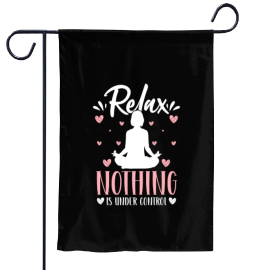 Yoga Spirit Buddha Enlightenment Garden Flags