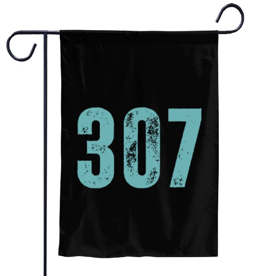 307 Area Code Wyoming Garden Flags