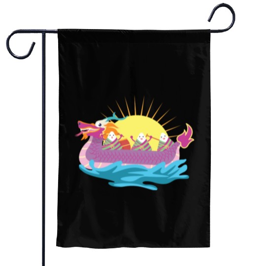 Chinese Dragon Boat Chinese Gift Garden Flags