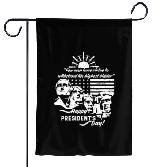 Presidents Day USA Garden Flags