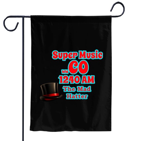 WWCO The Mad Hatter Garden Flags