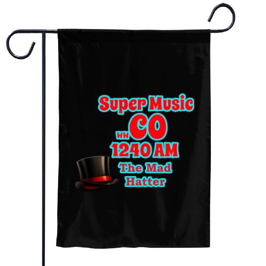 WWCO The Mad Hatter Garden Flags