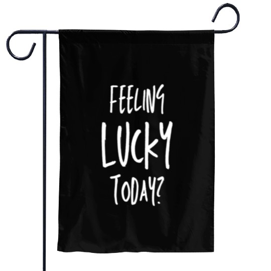 St Patrick's Day - Feeling Lucky Today Garden Flags