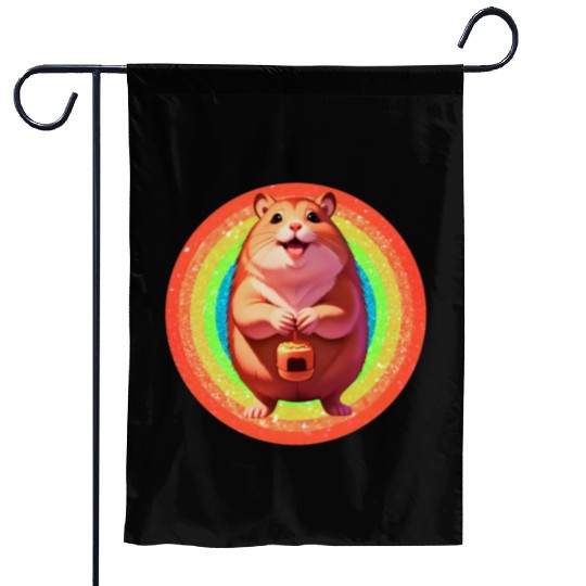Capybara: Nature's Gentlle Giiant Garden Flags