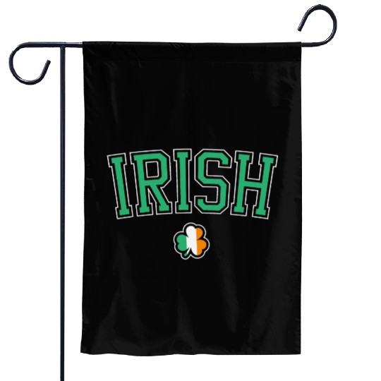 St. Patrick's Day Irish College Shamrock Garden Flags