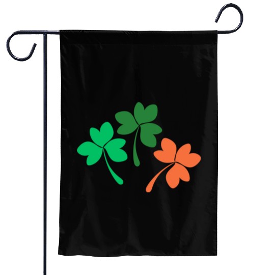 Shamrock design Garden Flags