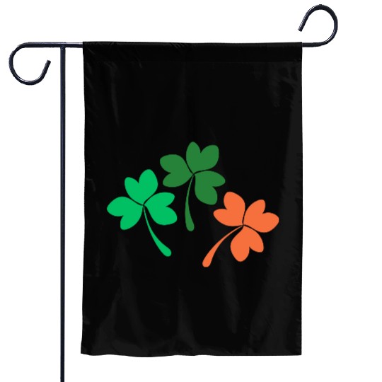Shamrock design Garden Flags