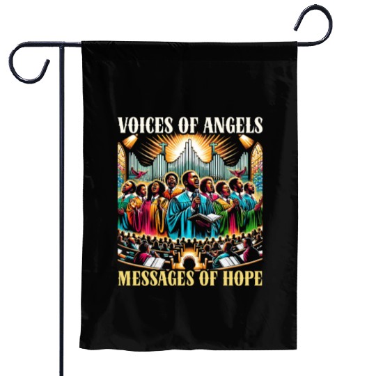 Gospel Music Religious Bible Scripture Christian Garden Flags