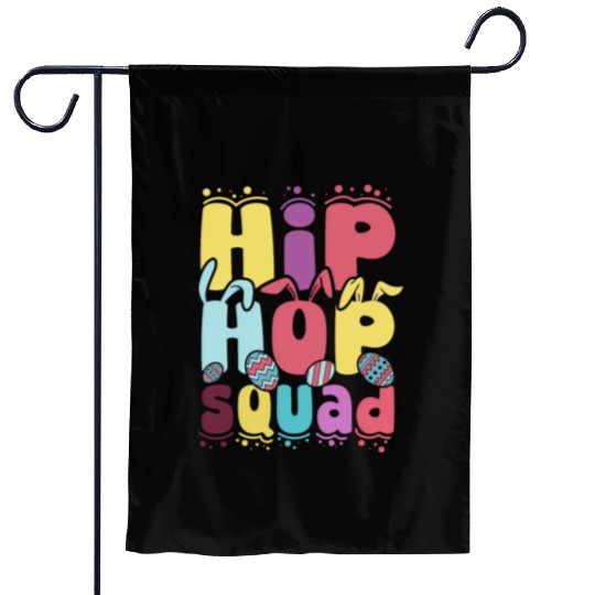 Easter Hip Hop squad Easter Day Garden Flags