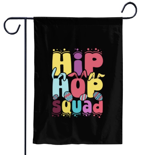 Easter Hip Hop squad Easter Day Garden Flags