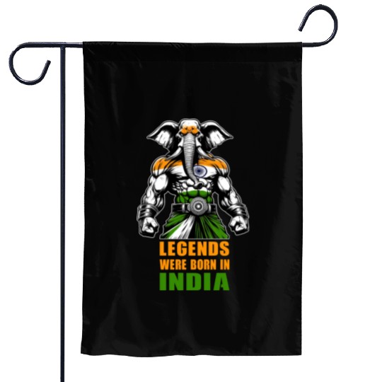 India elephant legends design Garden Flags
