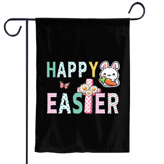 Blossom & Bunny: Easter Celebration Delight! Garden Flags
