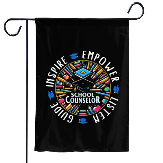 School Garden Flags, School Counselor Guide Inspire