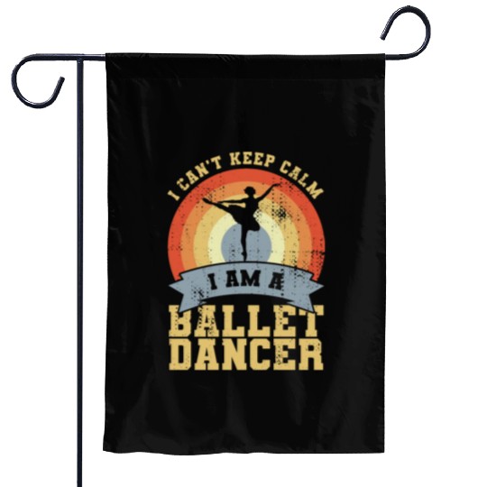 I Am A Ballet Dancer Garden Flags