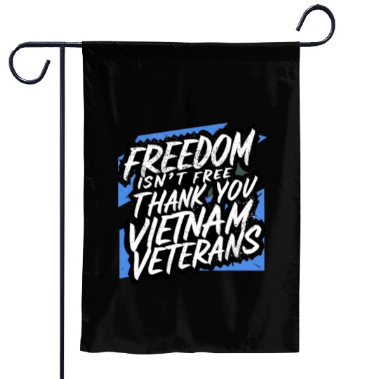 Gratitude Graffiti: Vector Garden Flags Tribute to Vietnam