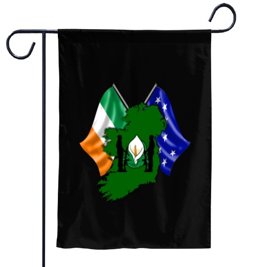 Irish Easter Lily - Designed in Ireland Garden Flags