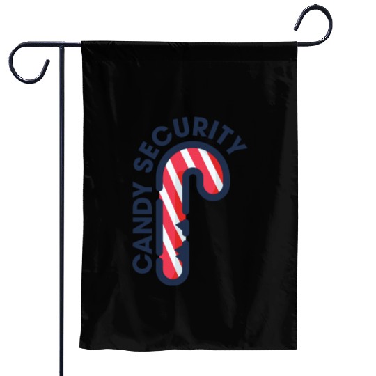 Candy Security Mom Dad Matching Birthday Costume Garden Flags